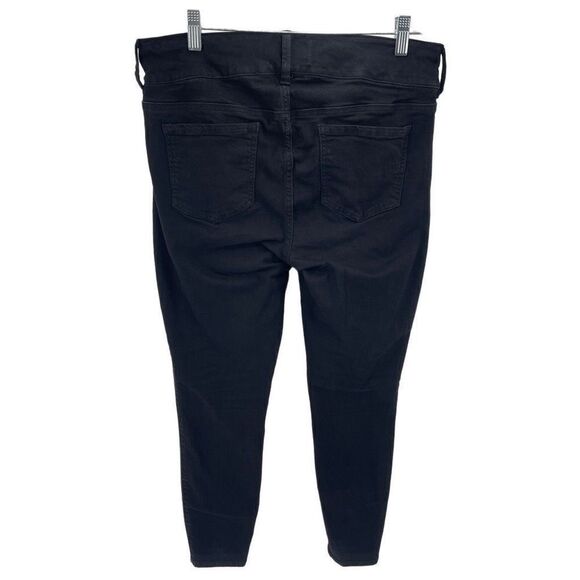 Torrid Womens Skinny Jeans Stretch High Rise Casual Modern Pocket Black Size 12 - Picture 11 of 12